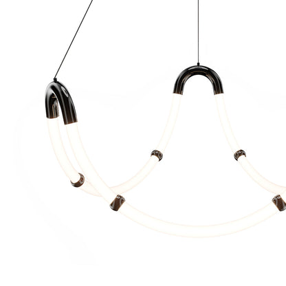 Swathe LED Chandelier in Detail.