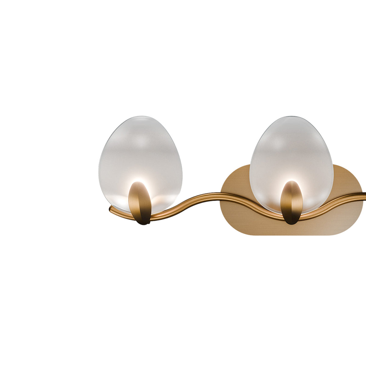 Tressa LED Bath Vanity Light in Detail.