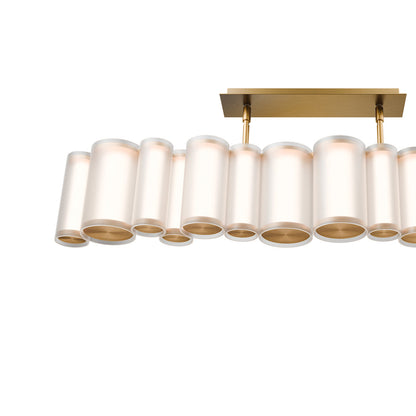 Troop Linear LED Pendant Light in Detail.