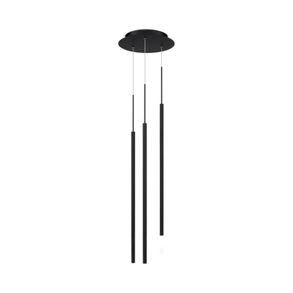 Viggo Round LED Multi Pendant Light (32-Inch/3-Light).