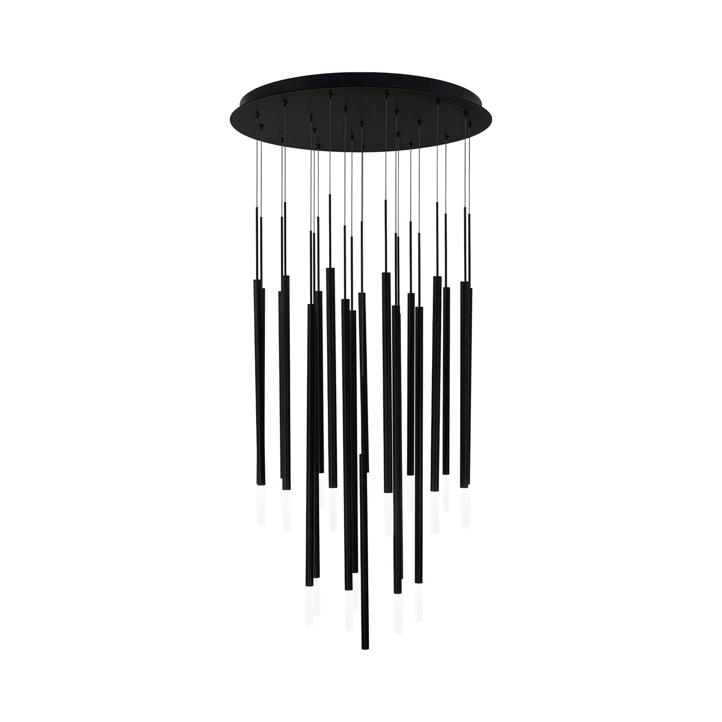 Viggo Round LED Multi Pendant Light (32-Inch/21-Light).