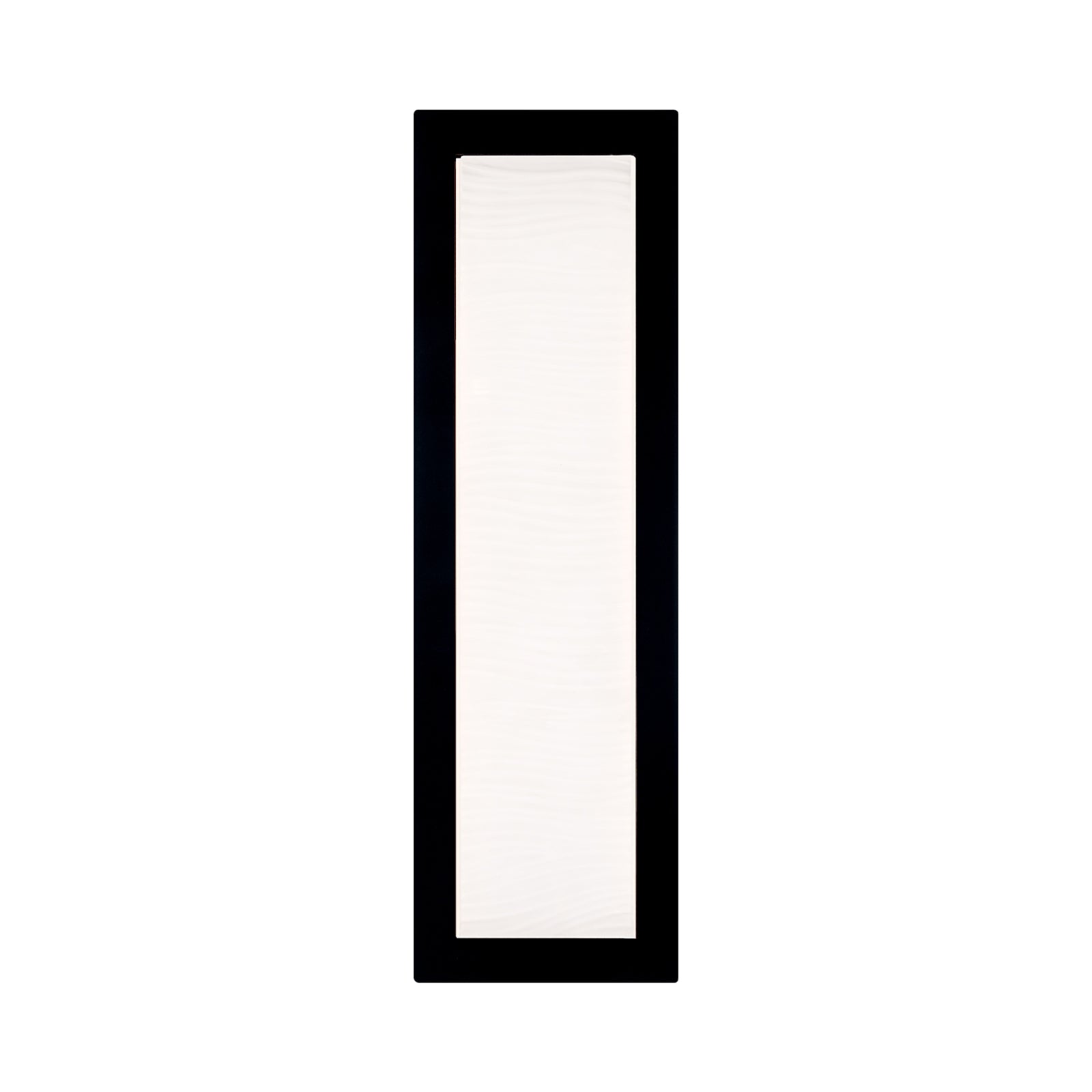 Wavelet Outdoor LED Wall Light (2700K).
