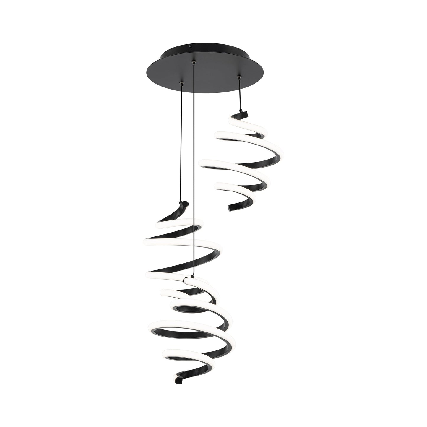 Whirl LED Multi Pendant Light.