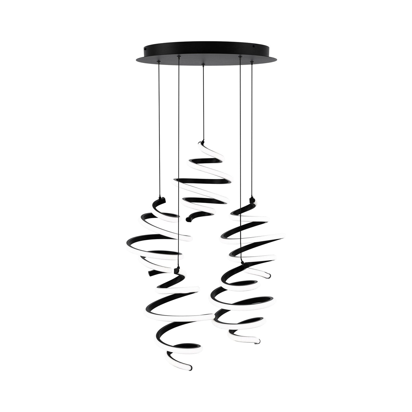 Whirl LED Multi Pendant Light (5-Light).