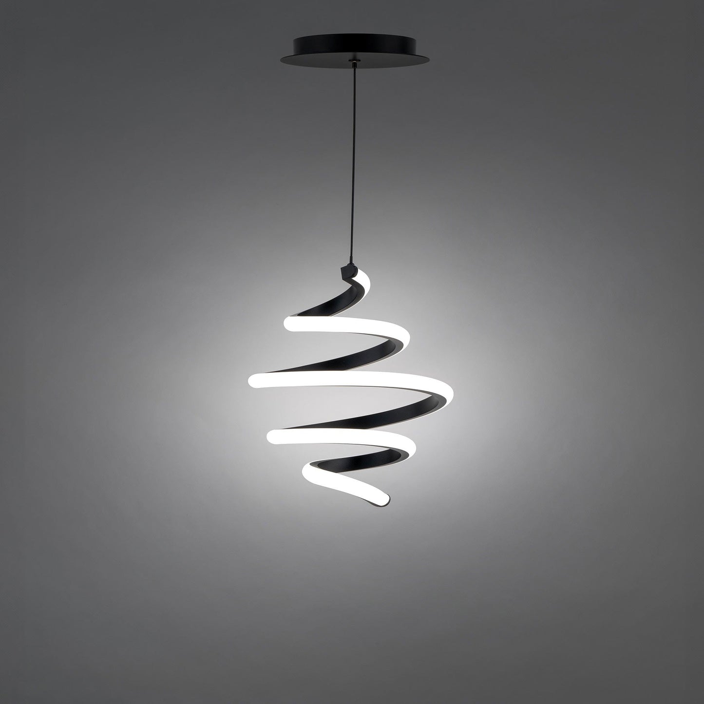 Whirl LED Pendant Light in Detail.