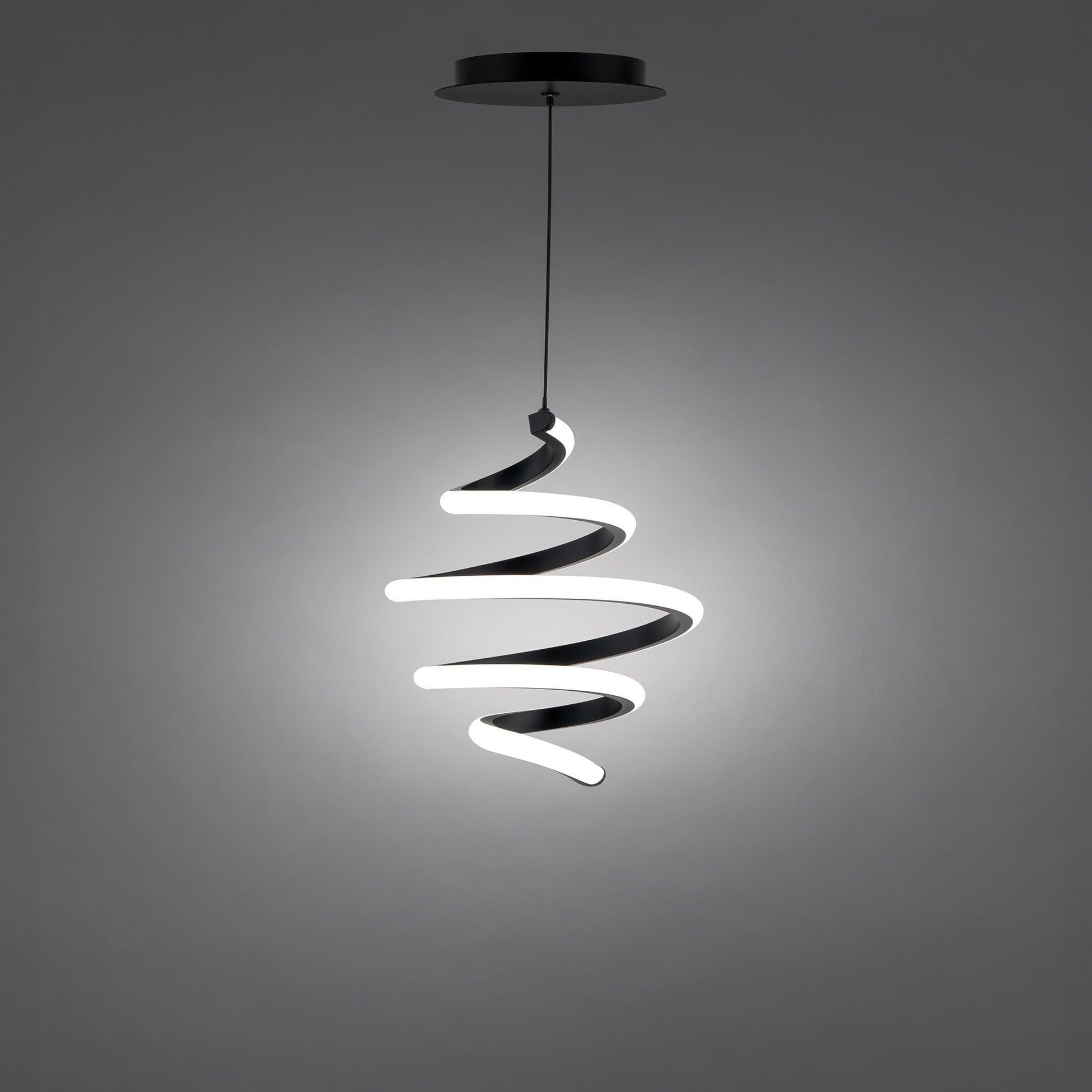 Whirl LED Pendant Light in Detail.