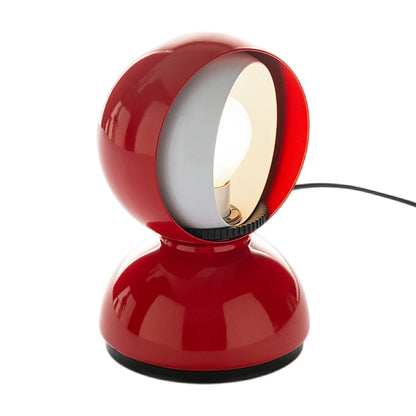 Eclisse Table Lamp in Red.
