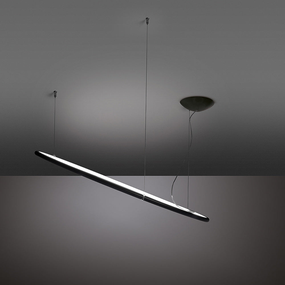 Lancia Circular LED Pendant Light in Detail.