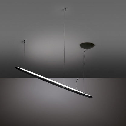 Lancia Circular LED Pendant Light in Detail.