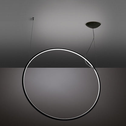 Lancia Circular LED Pendant Light in Detail.