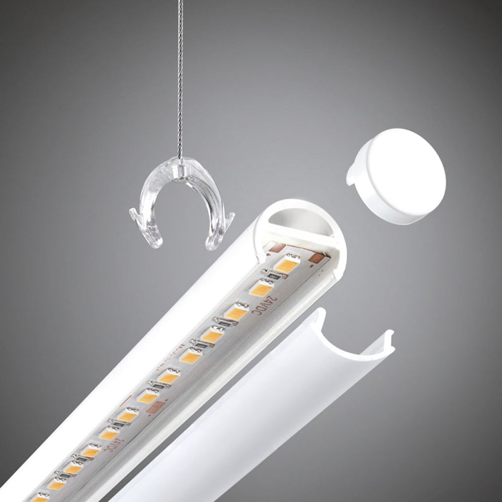 Lancia LED Pendant Light in Detail.
