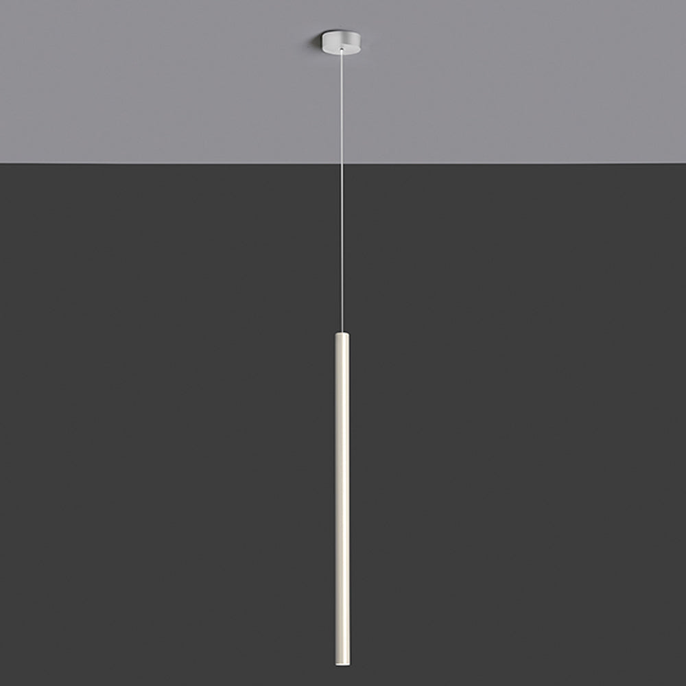 Stick LED Pendant Light in White (Small).