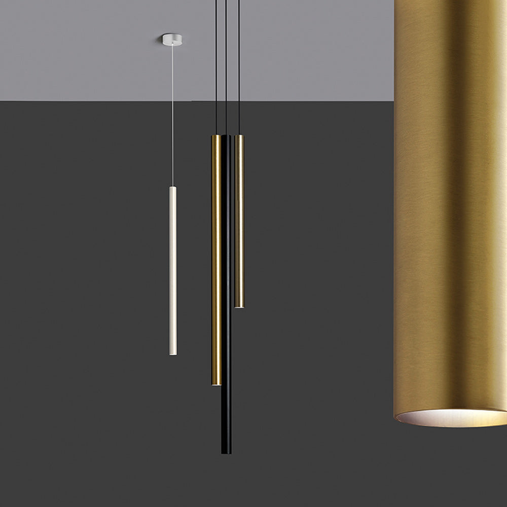 Stick LED Pendant Light in Detail.