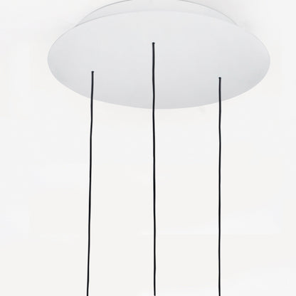 Stick System Round Multi Light Canopy in Detail.