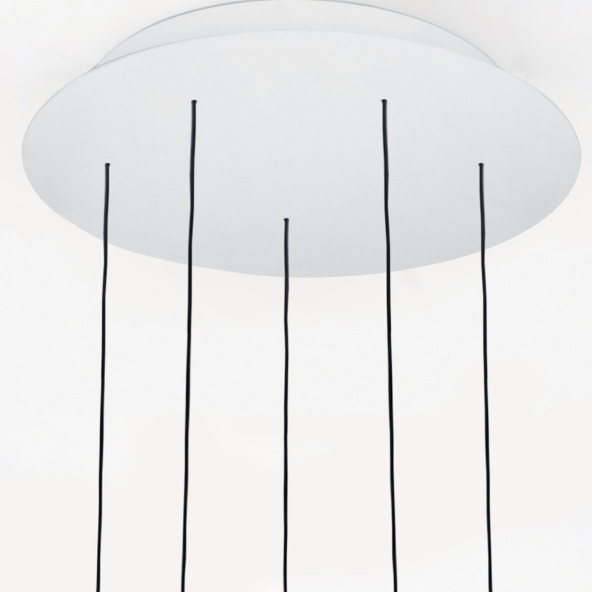 Stick System Round Multi Light Canopy in Detail.
