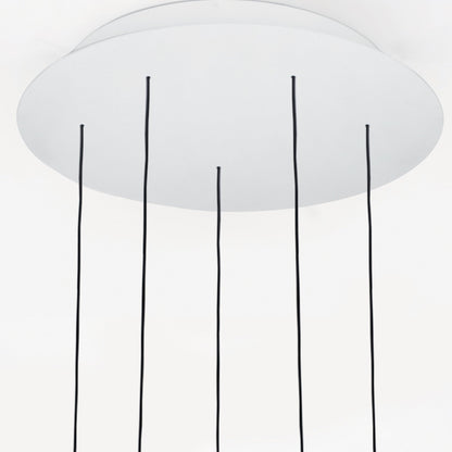 Stick System Round Multi Light Canopy in Detail.