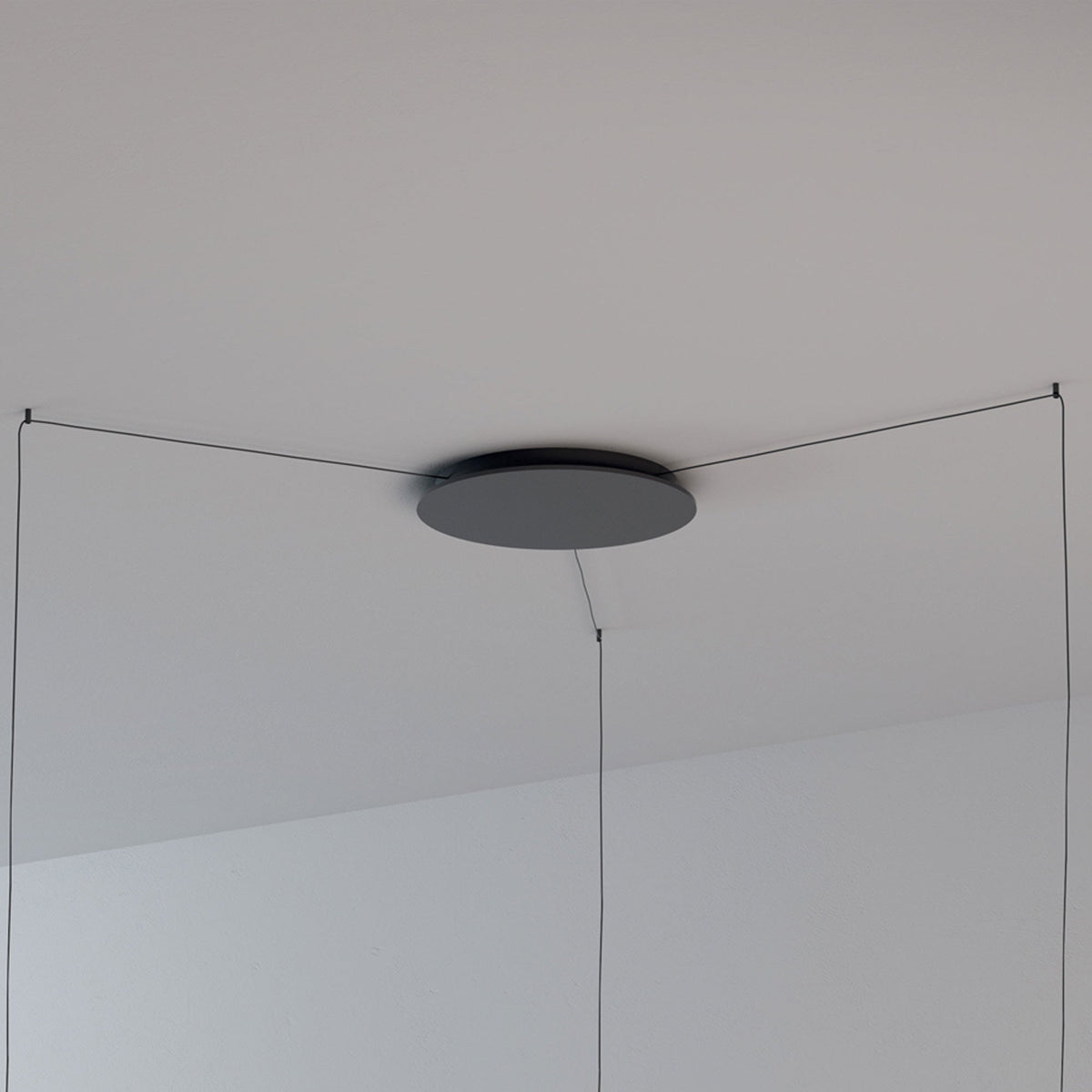 Stick System Side-Feed Multi Light Canopy in Detail.