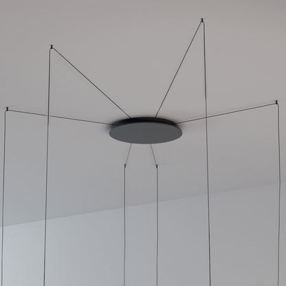 Stick System Side-Feed Multi Light Canopy in Detail.