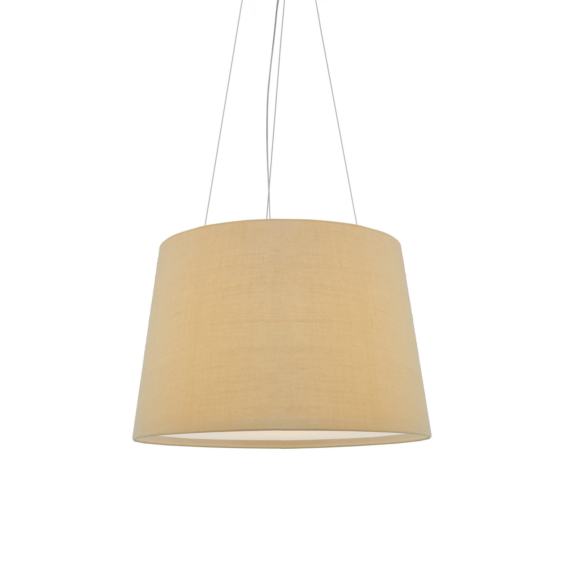 Andrea Pendant Light in AAC Cotton.