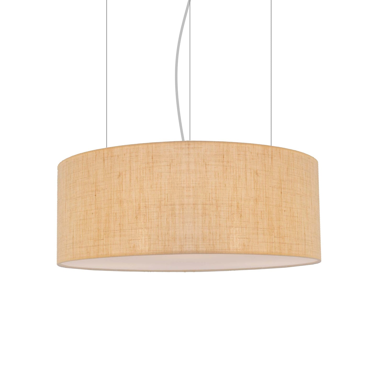 Aros Pendant Light in ALC Linen (23.63-Inch).