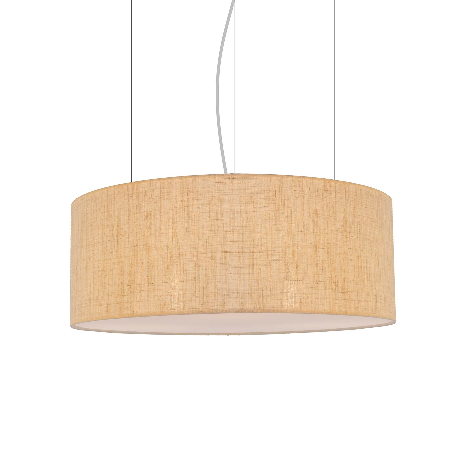 Aros Pendant Light in ALC Linen (23.63-Inch).