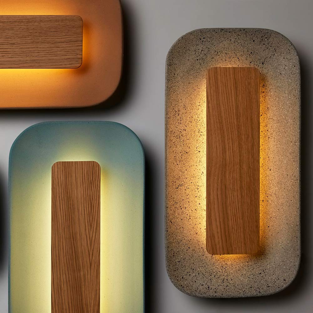Aura LED Wall Light in Detail.