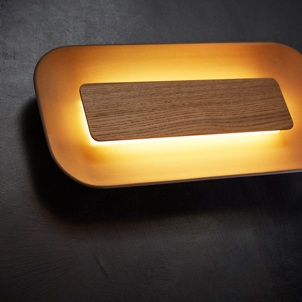 Aura LED Wall Light in Detail.
