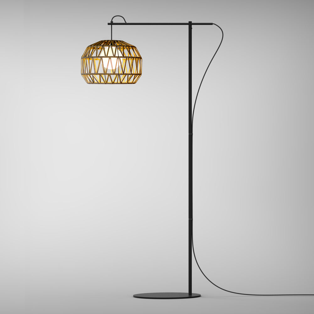Bauma Outdoor Floor Lamp in Detail.