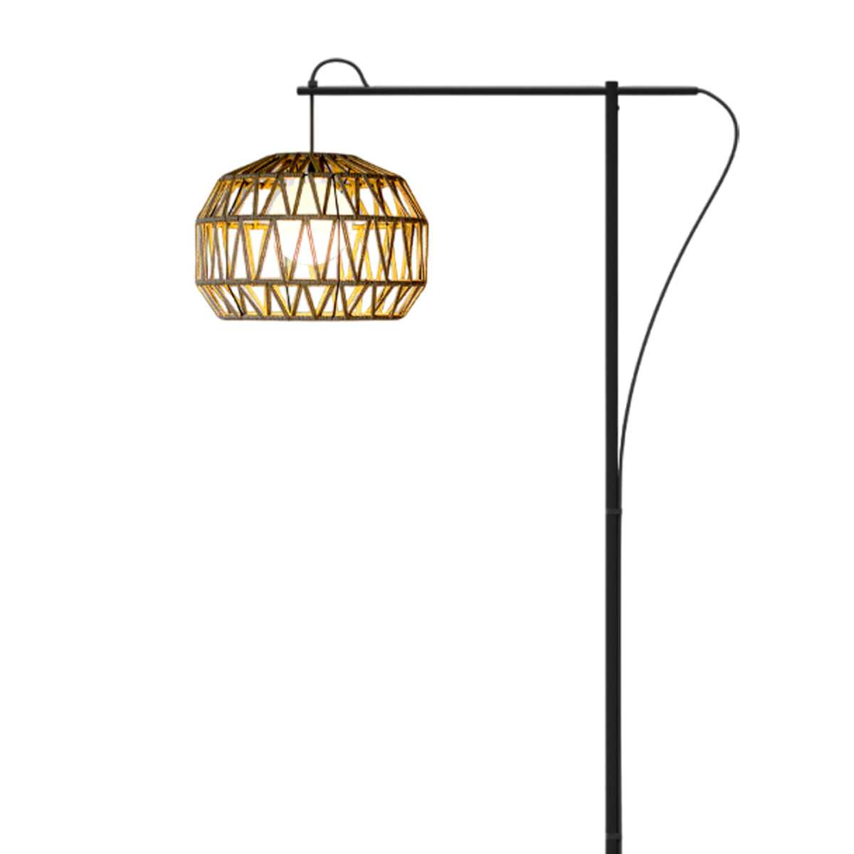 Bauma Outdoor Floor Lamp in Detail.