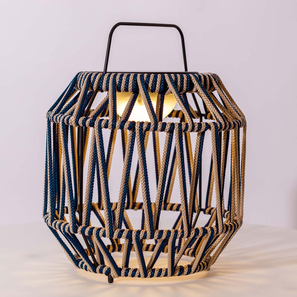 Bauma Outdoor LED Rechargeable Table Lamp in Detail.