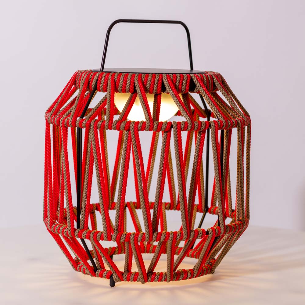 Bauma Outdoor LED Rechargeable Table Lamp in Detail.