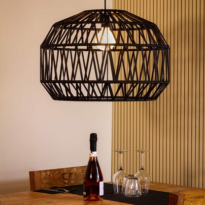 Bauma Outdoor Pendant Light in dining room.