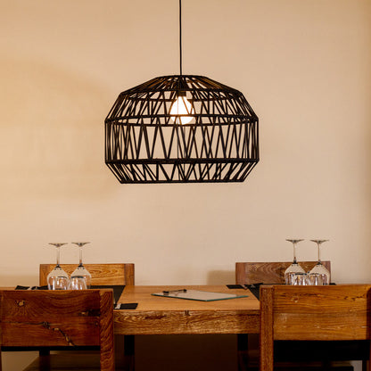 Bauma Outdoor Pendant Light in dining room.