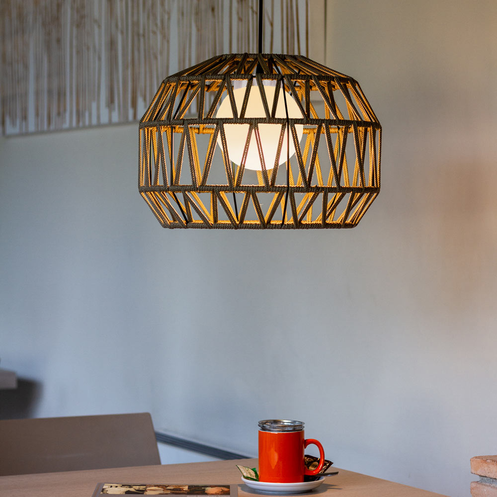 Bauma Pendant Light in dining room.