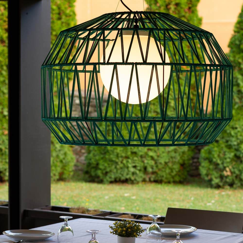 Bauma Pendant Light in restaurant.