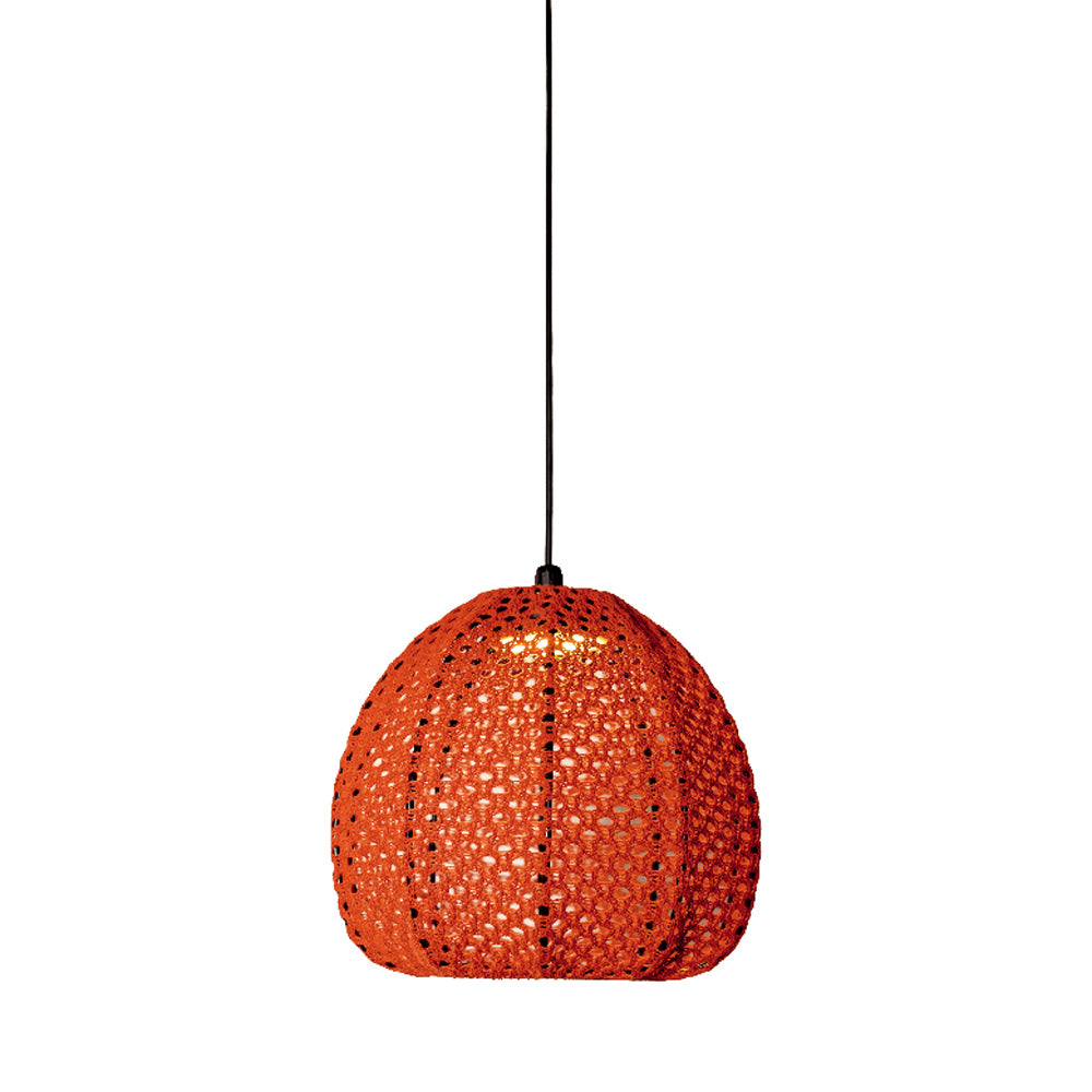 Cala Outdoor LED Pendant Light in Teja (9-Inch).