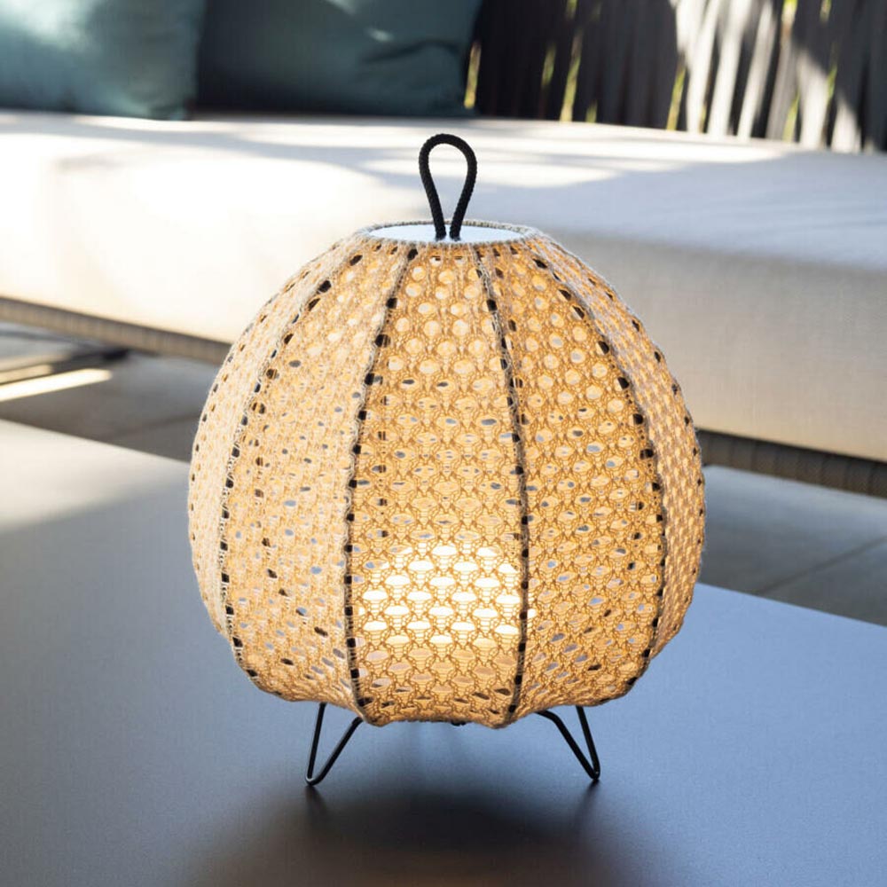 Cala Outdoor LED Table Lamp in Detail.