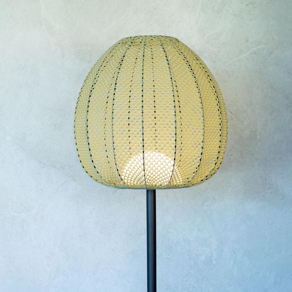 Cala Round Outdoor LED Floor Lamp in Detail.
