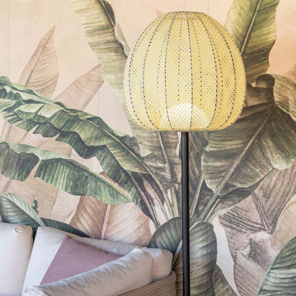 Cala Round Outdoor LED Floor Lamp in Detail.