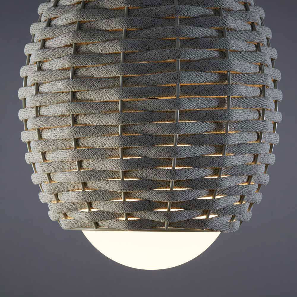 Cuca 104 Outdoor Floor Lamp in Detail.
