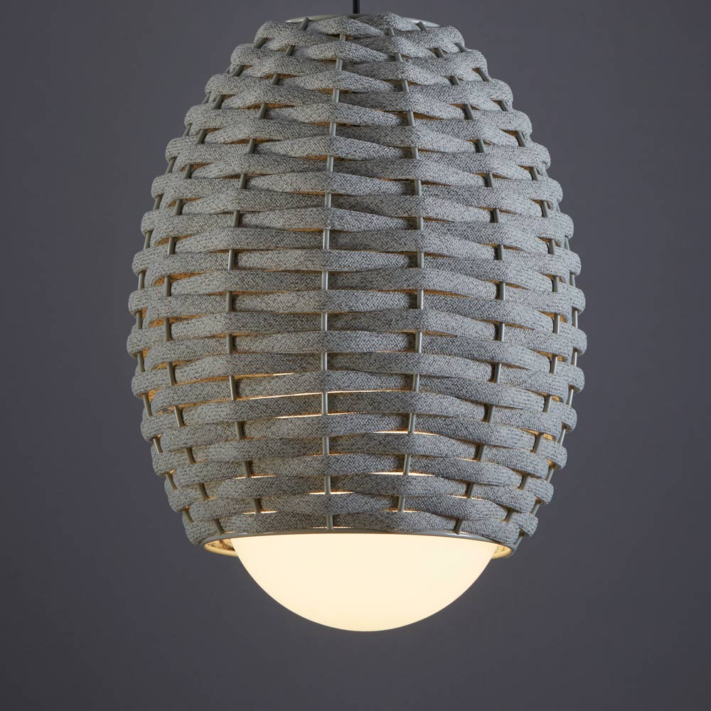 Cuca Outdoor Pendant Light in Detail.