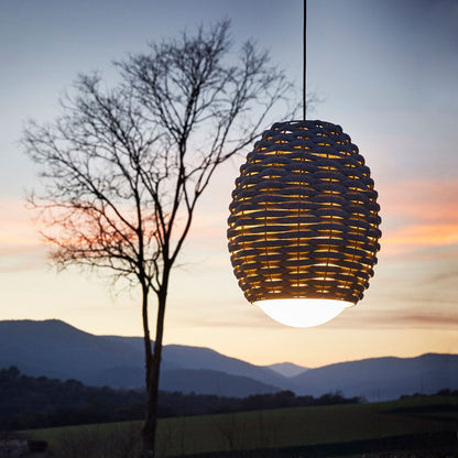 Cuca Outdoor Pendant Light in Outside Area.