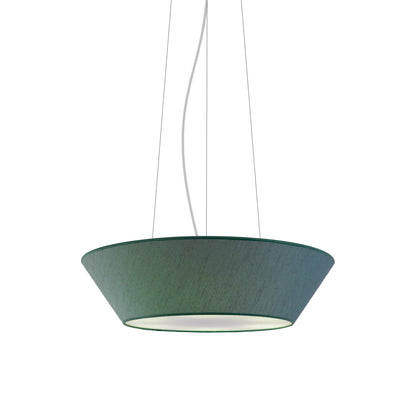 Daya Pendant Light in ALA Linen (3-Light).