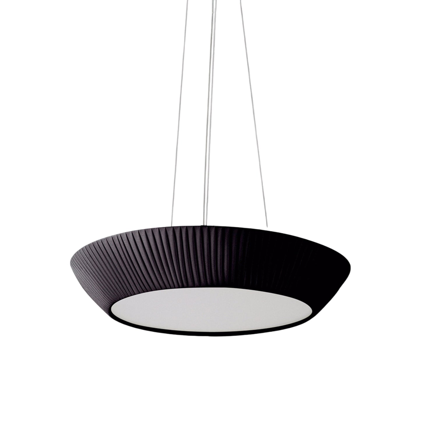 Daya Pendant Light in CBK Pleated Ribbon (3-Light).