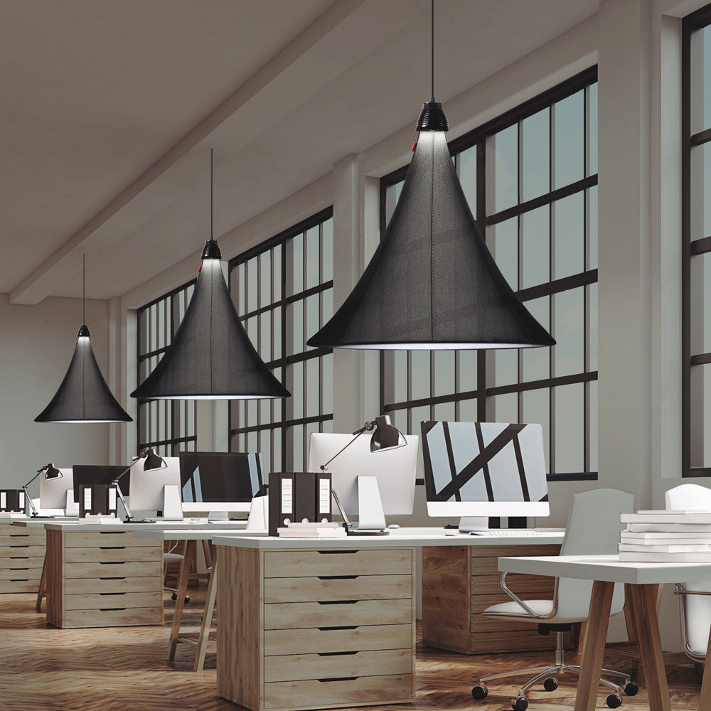 Flux LED Pendant Light in office.