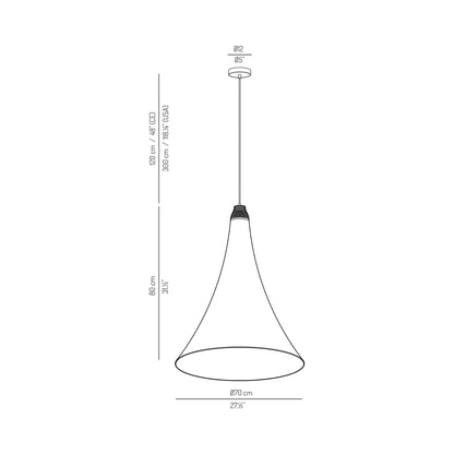 Flux LED Pendant Light in Detail.