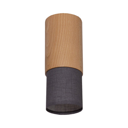Fokus Flush Mount Ceiling Light in ALG Linen.