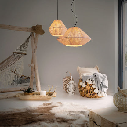 Gemma Pendant Light in living room.