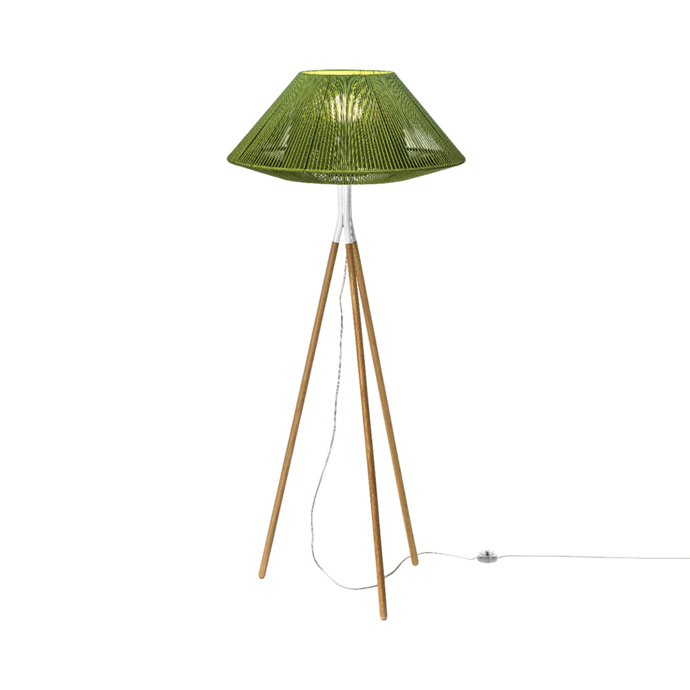Koord Floor Lamp in Lavanda.