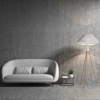 Koord Floor Lamp in living room.